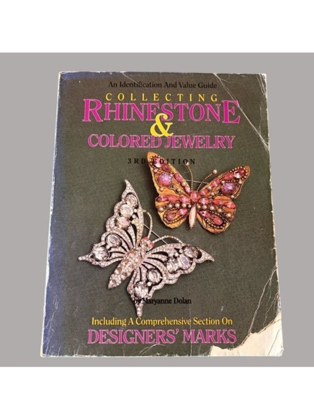 Collecting Rhinestone & Colored Jewelry 3rd Ed Maryanne Dolan Paperback Designer